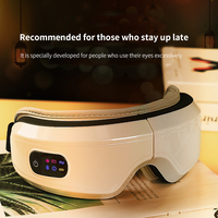 Masque de massage oculaire chauffant en graphène double couche 2025 avec vibration pour un sommeil relaxant et un confort oculaire optimal