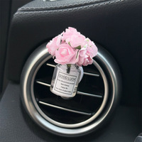Jolie Fleur Décoration Intérieur Voiture Tableau de Bord Parfum Jouets Centre et Porte Auto Vintage pour Gadget de Voiture