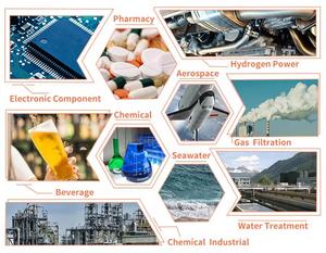 Hengko thiêu kết xốp bột thép không gỉ 304 Lọc 316L tấm Ống đĩa Cartridge - Product Image 6