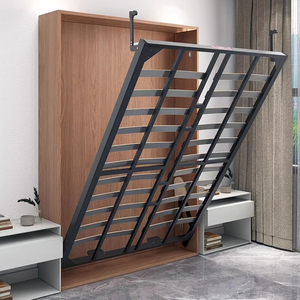 2024 Modern Custom <strong>Chest</strong> Full Size Large Storage With Cabinet for Home Office or Small Apartment <strong>Murphy</strong> <strong>Bed</strong> - Product Image 6