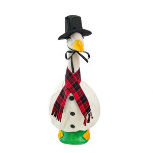 Disfraz de Ganso Navideño para Jardín con Gorro y Bufanda de Muñeco de Nieve - Product Image 2