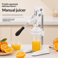 Directe Fabrikant Citroen Sinaasappel Granaatappel Vleesverwerkingsbedrijven Fruitpers Aluminiumlegering Handmatig IoT 5 Jaar Garantie Yiwu
