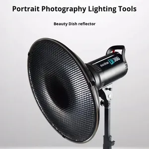 <span class=keywords><strong>Ebuy</strong></span> para Cubierta de Tela de Luz Suave Compatible con Flash de Estudio Fotográfico de 30cm/42cm/55cm, Malla de Panal de Aleación de Aluminio, Accesorios - Product Image 2