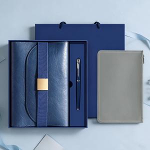 Set Regalo di Lusso OEM con Copertina in Carta Ecologica Lavabile, Taccuino con Elastico, Ricaricabile A5, Inserto con Cerniera, <span class=keywords><strong>Penna</strong></span> in Metallo - Product Image 4