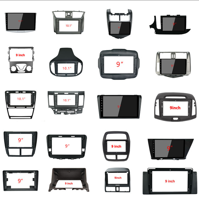 Rhythm Fixed Panel Adapter Bracket Dash Video Stereo Interface Special Car Radio Fascia Navigation Frame Installation Kit