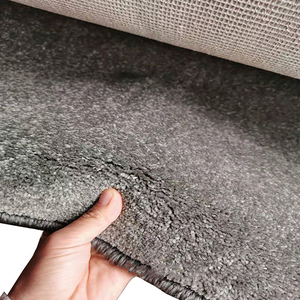 Tappeto grigio moderno per casa soggiorno <span class=keywords><strong>camera</strong></span> <span class=keywords><strong>da</strong></span> <span class=keywords><strong>letto</strong></span> soffice soffice tappeto macchina fatta a casa <span class=keywords><strong>da</strong></span> parete a parete <span class=keywords><strong>tappeti</strong></span> Roll moquette - Product Image 1