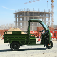Tricycle électrique à 3 roues EEC COC 1000W 800kg pour la livraison de matériaux sur chantier