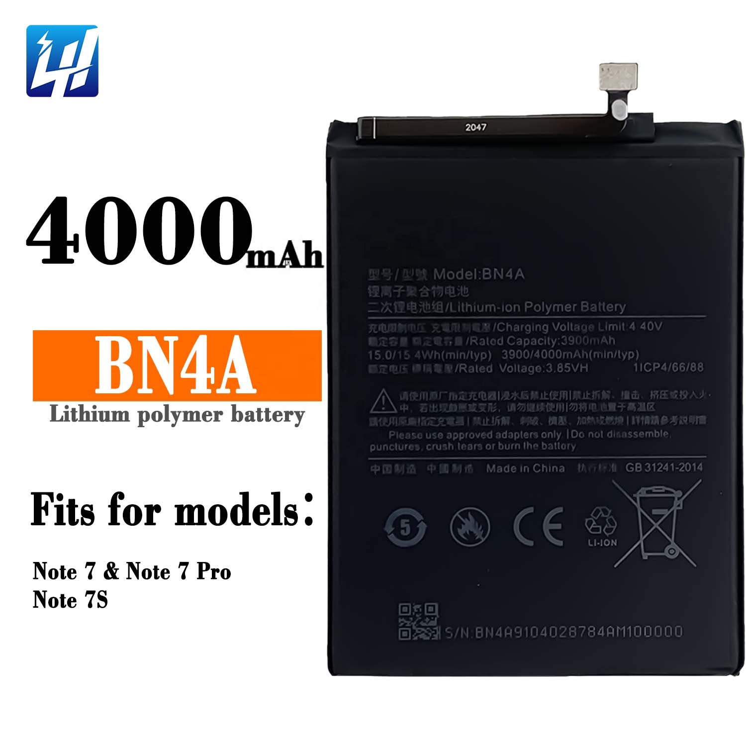 redmi note 7 pro battery