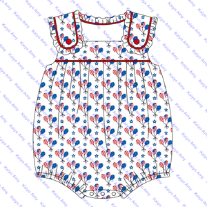 <strong>Patriotic</strong> Day Sibling Matching Outfits Children Boys Clothing Set Custom Print Two Piece <strong>Shorts</strong> Set - Product Image 3
