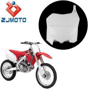 Pour Honda CRF250R 10-13 CRF450R 09-12 Dirt Bike Motocross En Plastique Kit De Carénage Plaque D'immatriculation Avant Garde-Boue Panneau Latéral Couverture de Cadre - Product Image 3