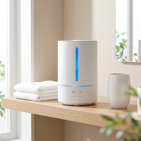 Humidificateur Aromacare 5L à commande tactile, simple, pour bureau