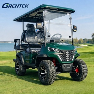 Voiturette de golf électrique professionnelle 2+2 places avec batterie au lithium, personnalisable, fabriquée en Chine pour usage privé - Product Image 1