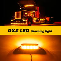 Feu de position latéral et d'avertissement ambre 10 LED 12V-24V DXZ JB-T10-Y, lampe indicatrice de gabarit pour camion, remorque, camping-car, poids lourd, bus, bateau