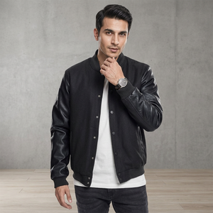 Servicio OEM/ODM, Fabricante de Pakistán, Chaqueta Lettermen, Precio Bajo de Fábrica, Ropa Deportiva, Chaqueta Varsity para Hombre - Product Image 1