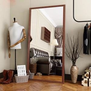 Espejo <span class=keywords><strong>de</strong></span> Cuerpo Entero <span class=keywords><strong>de</strong></span> Madera para Vestidor, Espejo Decorativo Grande para Dormitorio o Sala <span class=keywords><strong>de</strong></span> Estar, Venta al por Mayor - Product Image 4