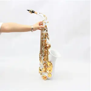 High quality alto saxophone with the saxophone parts reed and mouthpiece high end woodwind instruments saxophone alto