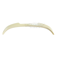 Accessoires extérieurs en ABS style fibre de carbone, 2 ailerons arrière pour Volkswagen Scirocco 2008 2009 2010 2011 2012 2013 2014