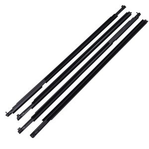 Guarnizione in Gomma per Finestrini Laterali <span class=keywords><strong>Auto</strong></span> con Nucleo in Plastica e Metallo, Impermeabile, Nera, per Land Cruiser LC80 - Product Image 1