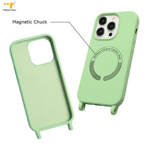 Luxe Nouveau pour iPhone <span class=keywords><strong>12</strong></span> 13 11 6 Série Coque Officiel Couverture Plus Grande Fenêtre Anti-Choc Conception Métal Magnétique Multi-Modèle - Product Image 3