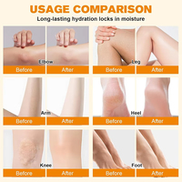 T Sample Welcome Crème hydratante fouettée pour le suif Lotion naturelle pour le visage au miel et baume de suif nourri à l'herbe