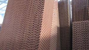 1 yıl garanti ev kullanımı kanatlı sera soğutma HAVA SOĞUTUCU evaporatif PP çerçeve soğutma pedi - Product Image 3