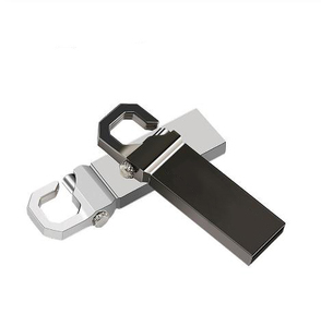 Mini USB Flash Drive 2.0 1GB 2GB 4GB 8GB 16GB 32GB Metal Hook Pen Memory Stick New Stock Free Laser Logo
