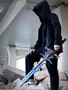 DK1500 <span class=keywords><strong>jeu</strong></span> de film créatif série The frostcrne épée modè<span class=keywords><strong>le</strong></span> blocs de construction briques arme du roi jouets enfants ensemble cadeau - Product Image 2