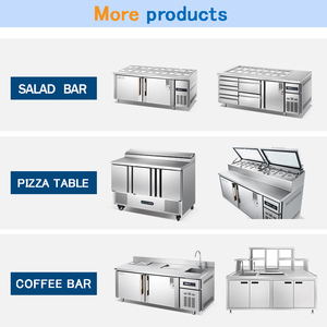 ตู้แช่เย็นแสดงสินค้าแบบสองอุณหภูมิสำหรับร้านอาหารและครัว - Product Image 6