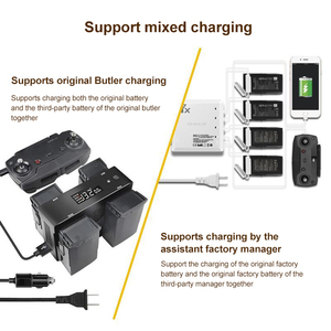 Thời gian bay dài hardcase Drone pin dự phòng 2375mAh pin lithium ion trong kho cho DJI Mavic - Product Image 3