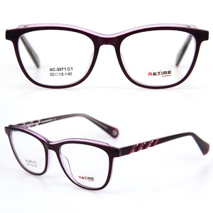 Lunettes de vue œil-de-chat faites à <span class=keywords><strong>la</strong></span> main pour femmes, en acétate tendance, avec gravure et peinture, logo personnalisé - Product Image 1