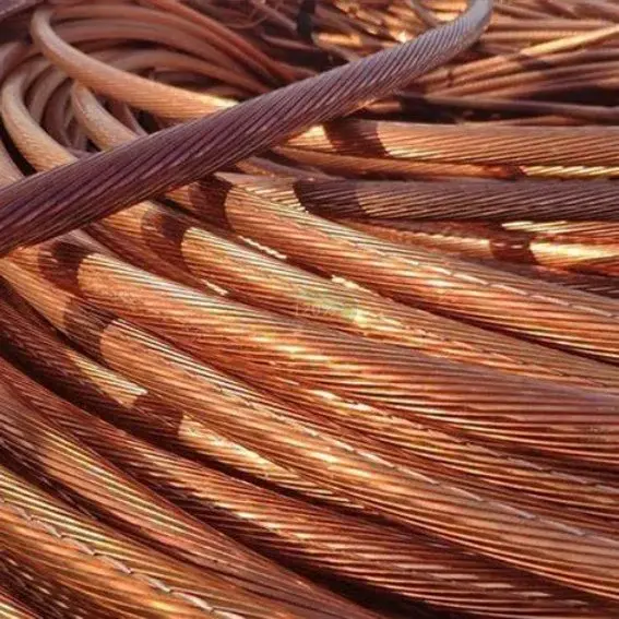 Alambre de cobre con precio al por mayor Red Mill-Berry Cobre/Alambre de chatarra de cobre, calidad superior 99.95%-99.99%