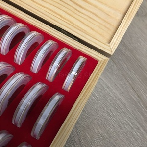 Custom Commemorative Coin <strong>Collection</strong> Gift Packaging Storage Wooden <strong>Box</strong> - Product Image 5