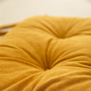Japanese-style Seat Cushion High-Resilience <b>Padded</b> Cushion Soft Thick Square American-Style Mat Cushion - Product Image 5