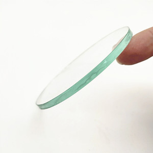 Diámetro personalizado 3mm 4mm 5mm 6mm pequeño círculo redondo vidrio templado para medidor de agua - Product Image 1