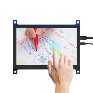 <span class=keywords><strong>5</strong></span> 인치 HD MI <span class=keywords><strong>800x480</strong></span> 지원 정전식 터치 스크린 모듈 라즈베리 파이 디스플레이 용 400 CD/M2 - Product Image 2