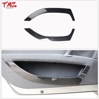 Accessoires intérieurs pour voiture RHD, ensemble complet, garniture intérieure en plastique noir imitation carbone pour Audi TT 2008-2014