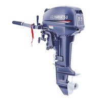 Moteur hors-bord YAHATSU 2 temps 6cv, arbre court, moteur marin compatible avec le moteur de bateau YAMAHA d'origine et pièces détachées