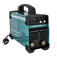 Poste à souder numérique Inverter MMA-500 avec écran LCD, pour soudage à l'arc, monophasé 220V, machine de soudage de précision à vendre