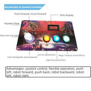 <span class=keywords><strong>Robot</strong></span> de bataille commercial carré marché de nuit projet de décrochage équipement d'amusement pour enfants jeu de société bataille multijoueur - Product Image 6