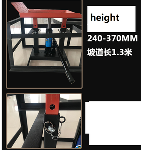 <span class=keywords><strong>Rampe</strong></span> de levage d'entretien <span class=keywords><strong>automobile</strong></span> épaissie <span class=keywords><strong>rampe</strong></span> de support de changement d'huile - Product Image 4