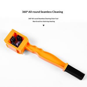 Nettoyeur de chaîne de vélo de route, outil d'entretien pour le cyclisme en plein air, nettoyeur de pneus de vélo de montagne, accessoires de vélo, kit de nettoyage QJ-RC-1 - Product Image 4