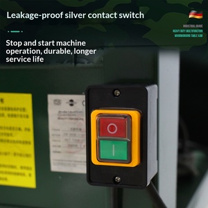 Scie à table horizontale industrielle triphasée pour le travail du bois 3KW/4KW 380V avec support arrière pour scie circulaire de bureau - Product Image 4