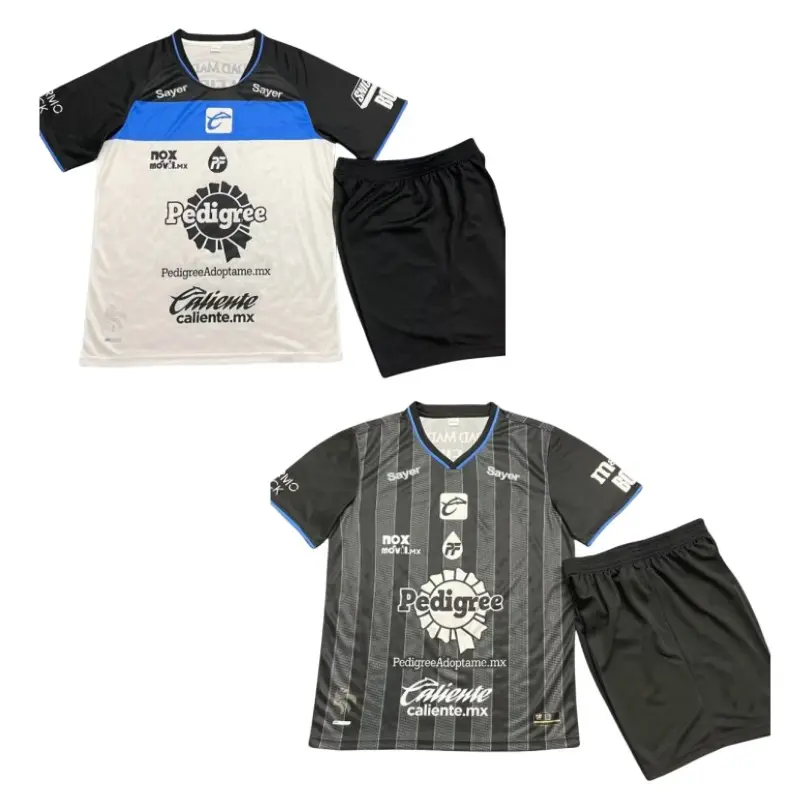 Queretaro เสื้อฟุตบอล MX FC สำหรับผู้หญิงชุดฟุตบอลปรับแต่งได้สำหรับผู้ชาย