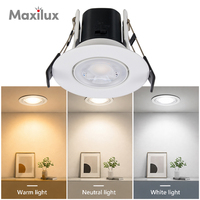 Plafonnier LED COB encastré à distribution lumineuse uniforme et à angle réglable pour bibliothèque, intérieur, MDL0605F
