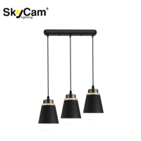 Lustre SkyCam de style traditionnel moderne E27 E26, lampe de décoration, luminaire suspendu d'intérieur