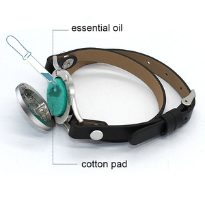 <span class=keywords><strong>Bracelet</strong></span> diffuseur d'huiles essentielles en <span class=keywords><strong>cuir</strong></span> à double couche Arbre de vie - Product Image 6