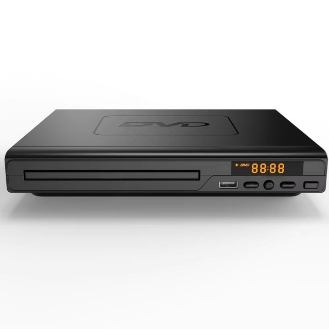 Mini Portable Outdoor Travel DVD/VCD Player Full Format Disc Home Use Machine Plastic Material CD Player Type Made in China