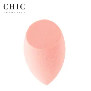 2024 gaya baru kosmetik raksasa telur besar Pink Makeup kecantikan spons Puff besar potongan miring seniman Makeup spons Blender