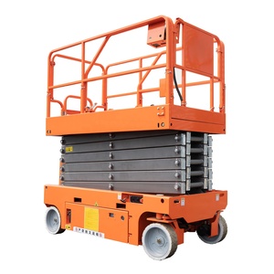 Điện thoại di động Scissor thang máy mini Scissor Lift mua sắm nền tảng Trung Quốc thép làm - Product Image 6