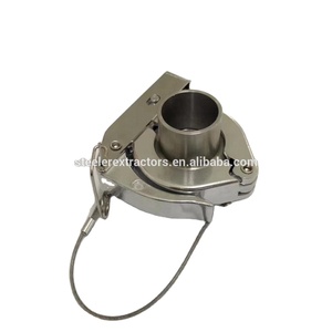 New Type Sanitary KF16 25 40 50 SS304 Vacuum <strong>Toggle</strong> <strong>Clamp</strong> with Spring - Product Image 2
